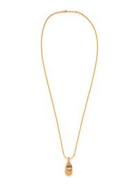 AARON BASHA, YELLOW GOLD AND DIAMOND SHOE PENDANT