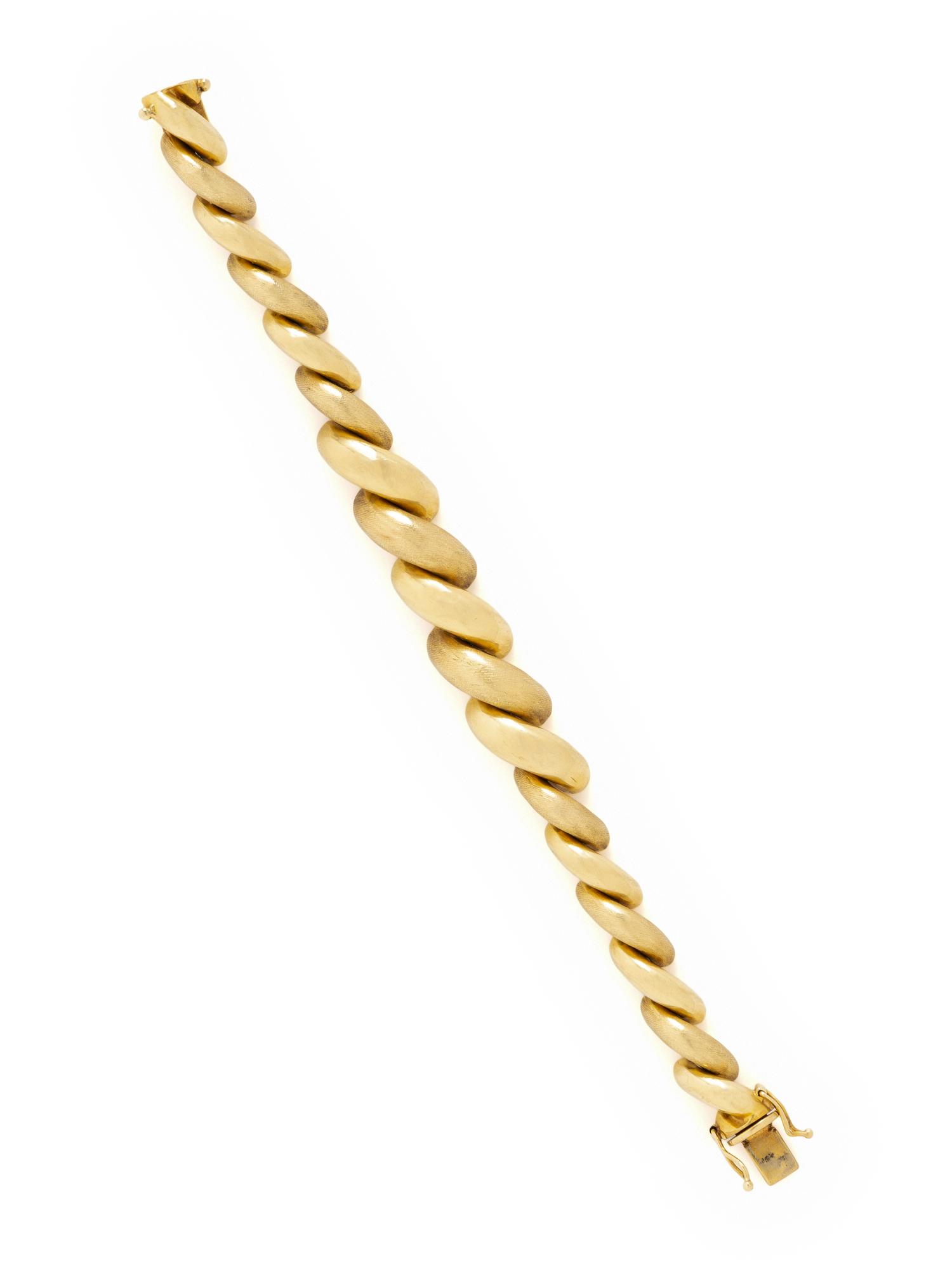 YELLOW GOLD BRACELET