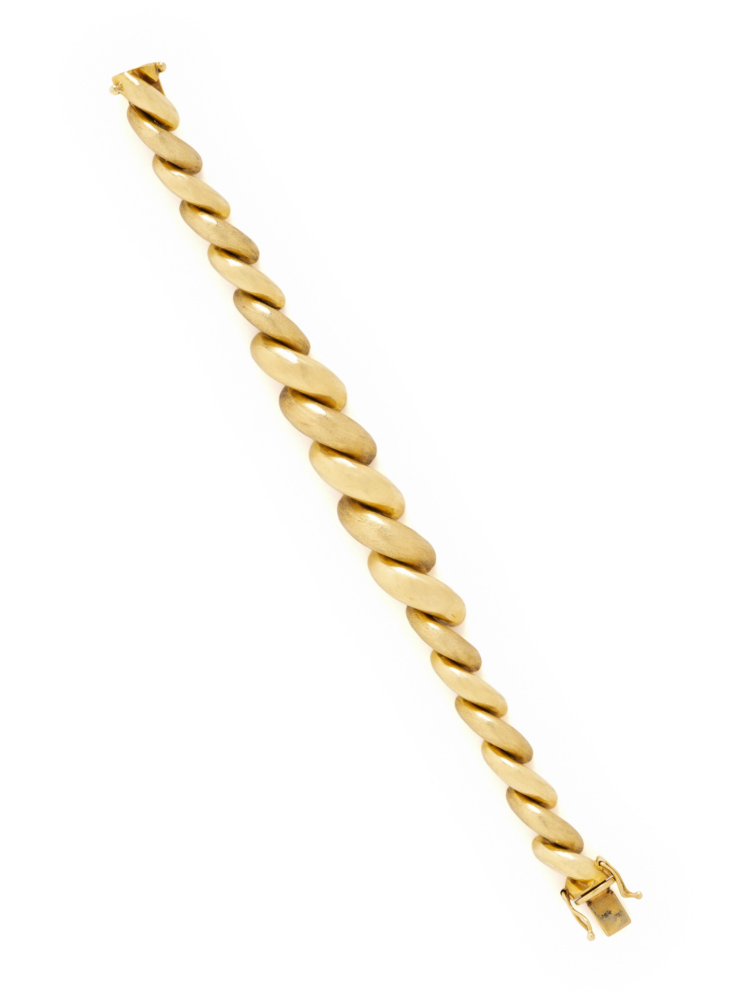 YELLOW GOLD BRACELET