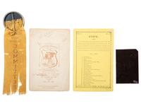 [NATIVE AMERICANS]. A group of ephemera related to Native Americans, comprising:
