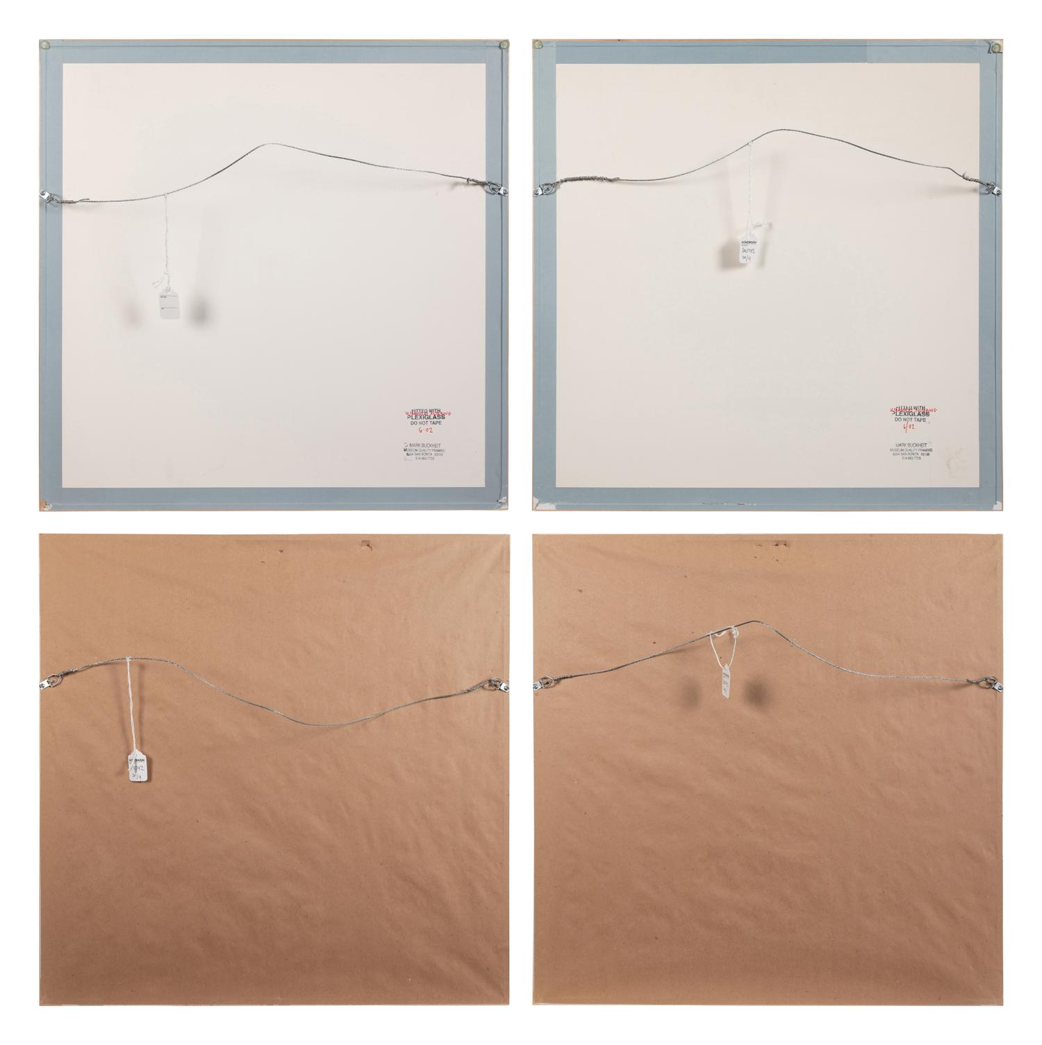 Four Prints from Study/Falling Man, Series I and II