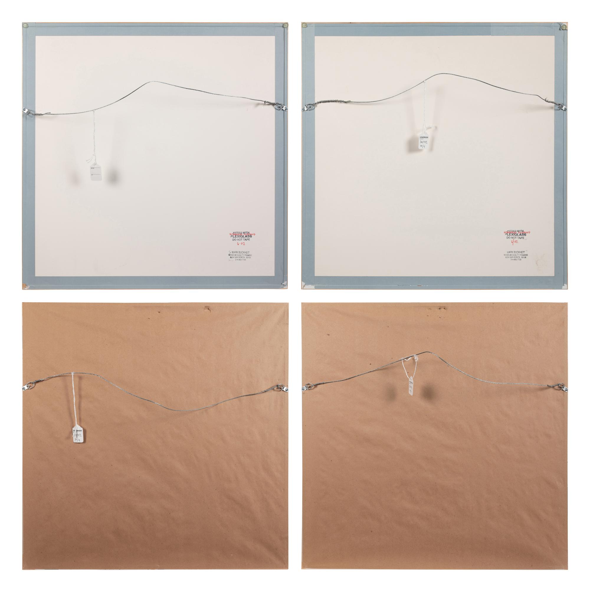Four Prints from Study/Falling Man, Series I and II