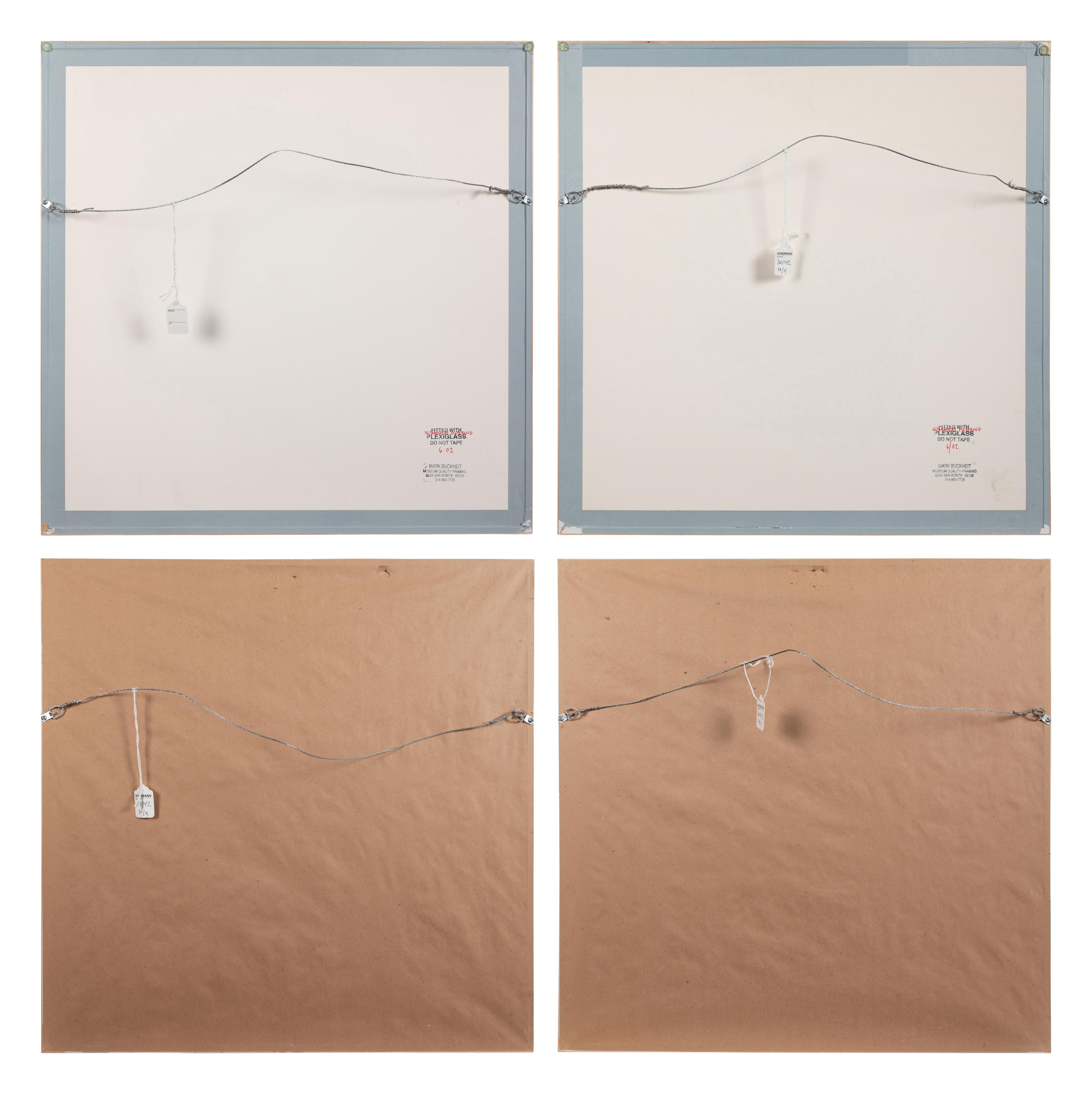 Four Prints from Study/Falling Man, Series I and II