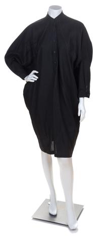 A Koos Black Linen Dress, No size.