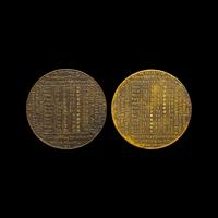 [EXOMUNIA] A 1780 and 1782 Calendar Medal