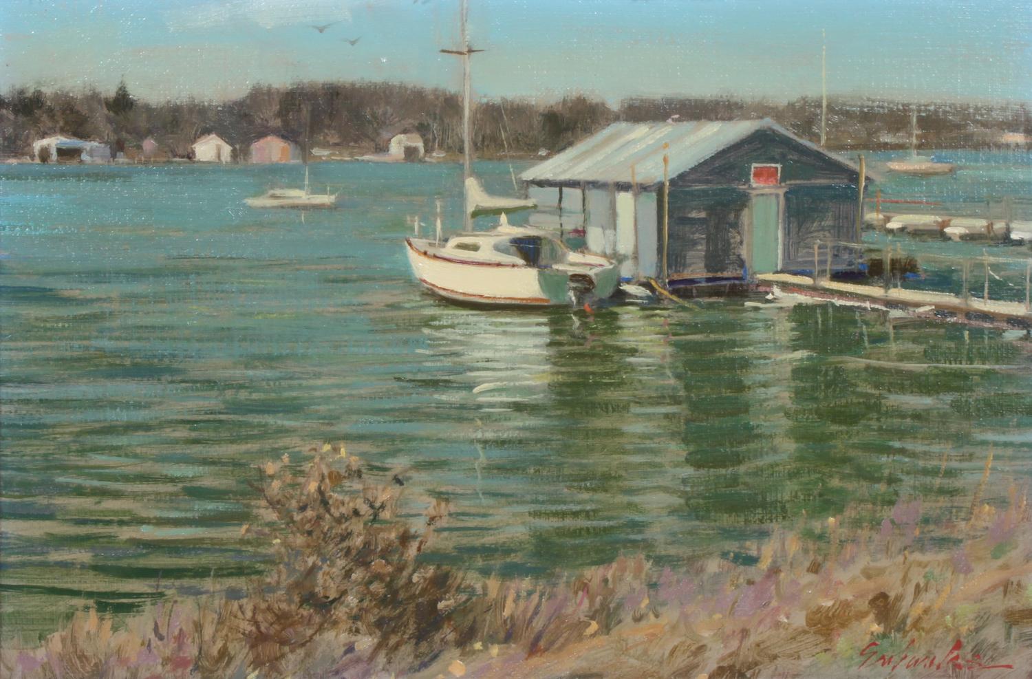 Tony Eubanks, (American, b. 1939), Antwerp