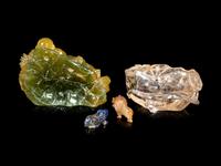 Four Chinese Hardstone Carvings