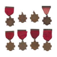 [Militaria] Group of 8 medals identified to 7th N.Y. National Guard members made by Tiffany & Co.