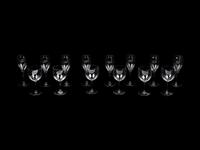 A Group of Baccarat Stemware