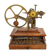 A Brass and Steel Watch Maker's Rounding Up Tool