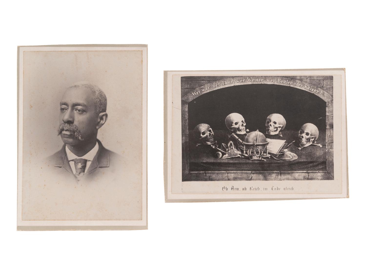 [EDUCATION]. Yale University Skull & Bones photographic album incl. African American man "Williams."
