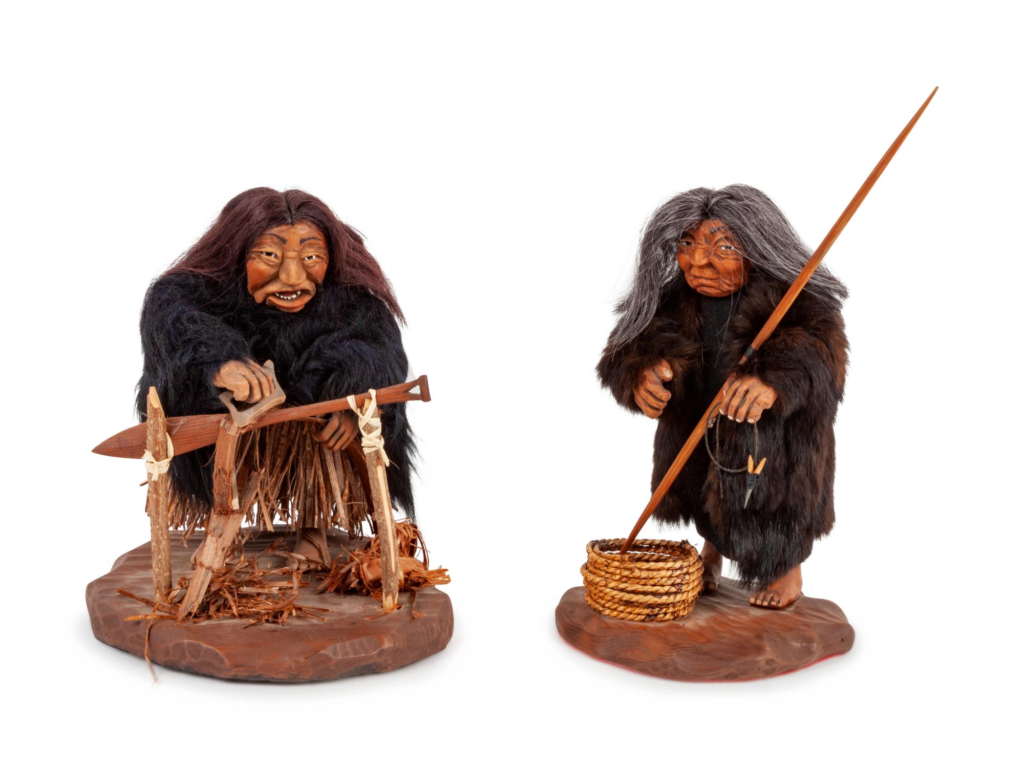 Carved Wood Figures