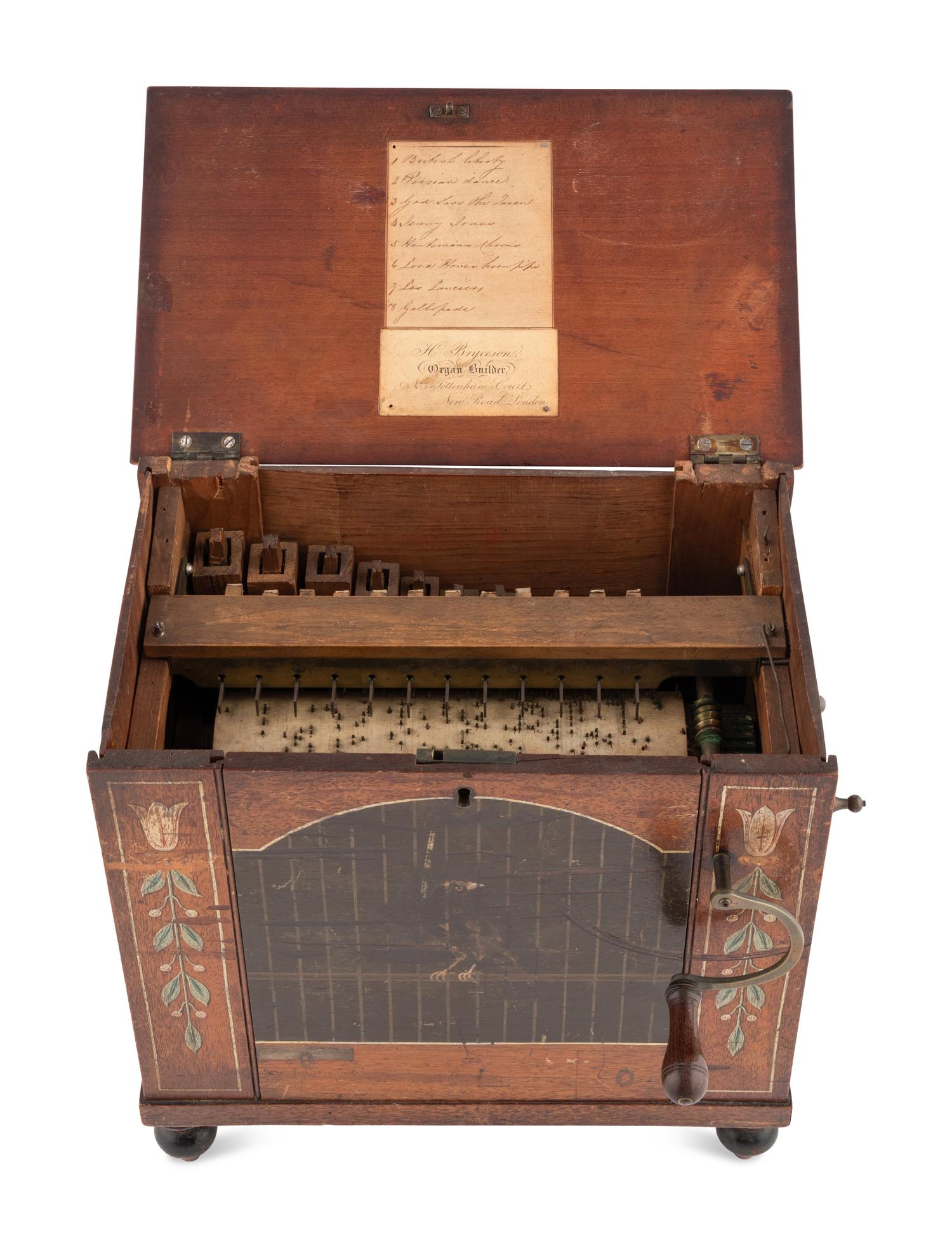 A Serinette Organ by Henry Bryceson