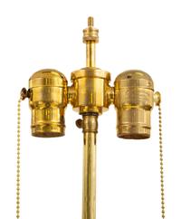 A Chinese Export Famille Rose Vase Mounted as a Lamp