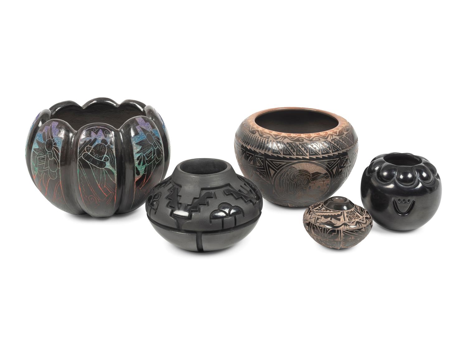 Collection of Santa Clara Pottery