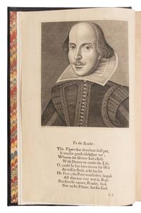Shakespeare, William (1564-1616). Mr. William Shakespear's Comedies, Histories, and Tragedies. Published according to the true Original Copies. Unto which is added, SEVEN PLAYS, Never before Printed in Folio . London: Printed [by Robert Roberts, Robert Everingham, and John Macock] for H[enry]. Herringman, and are to be sold by Joseph Knight and Francis Saunders, at the Anchor in the Lower Walk of the New Exchange, 1685.