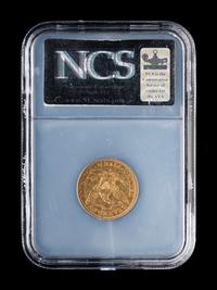 An 1885-S Liberty Head $5 Gold Coin