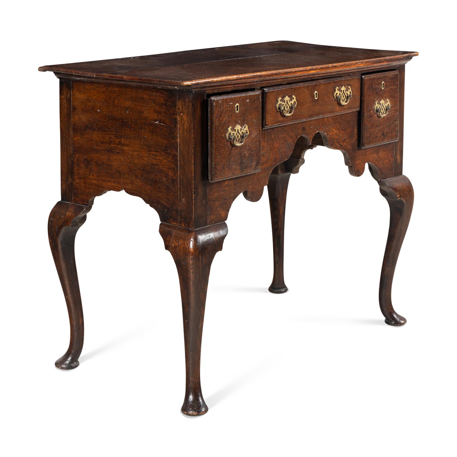 A Queen Anne Oak Dressing Table