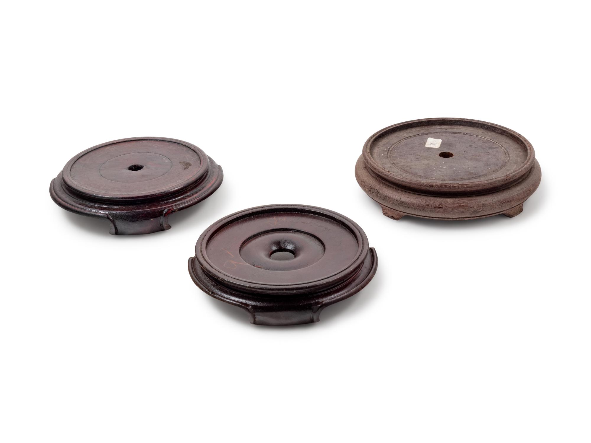 Ten Chinese Hardwood Stands