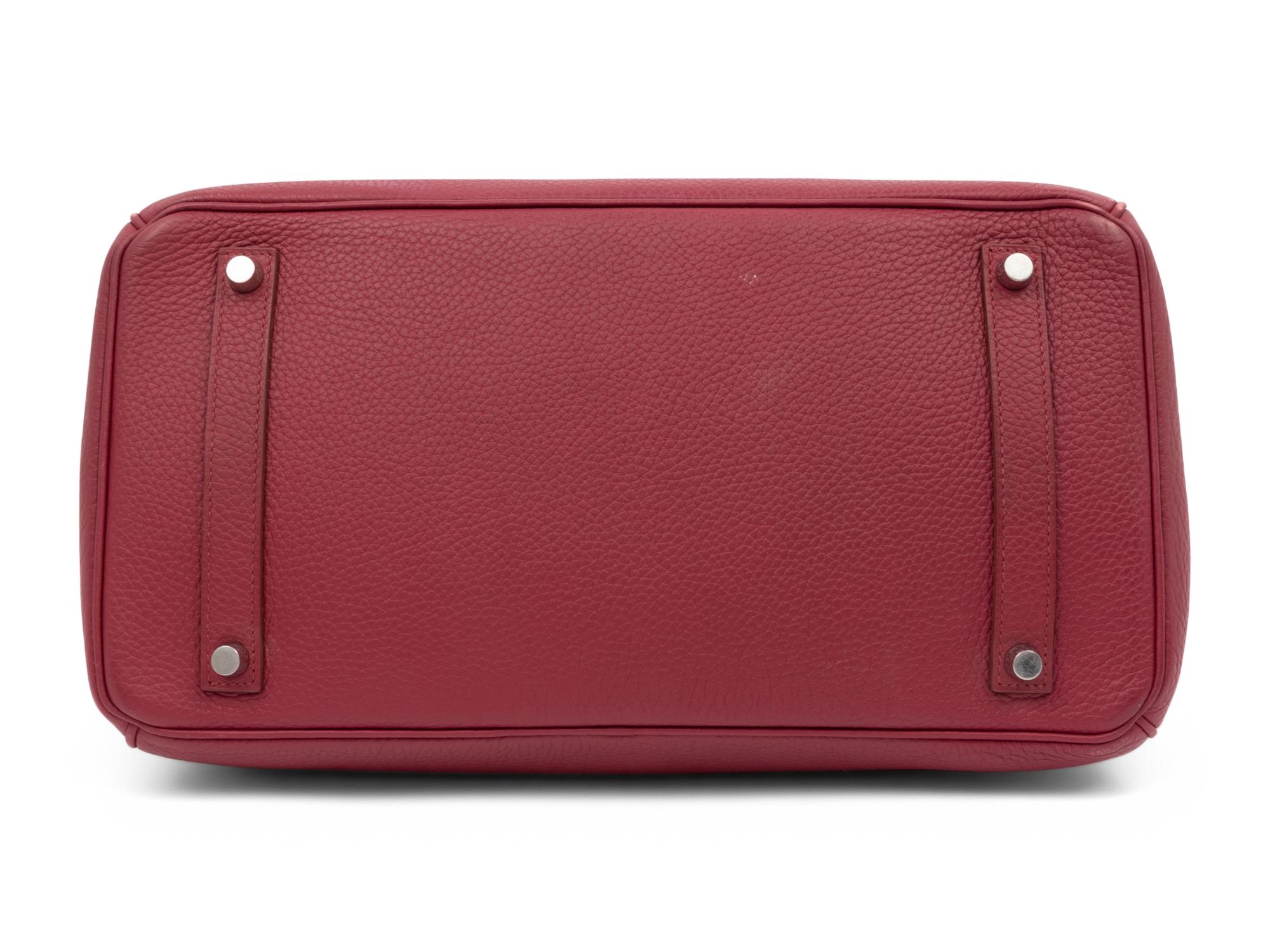 Hermès Ruby Clemence 35cm Birkin, 2000