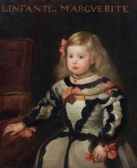 Continental School, (19th century), Linfante. Marguerite. (Portrait of a Young Girl)