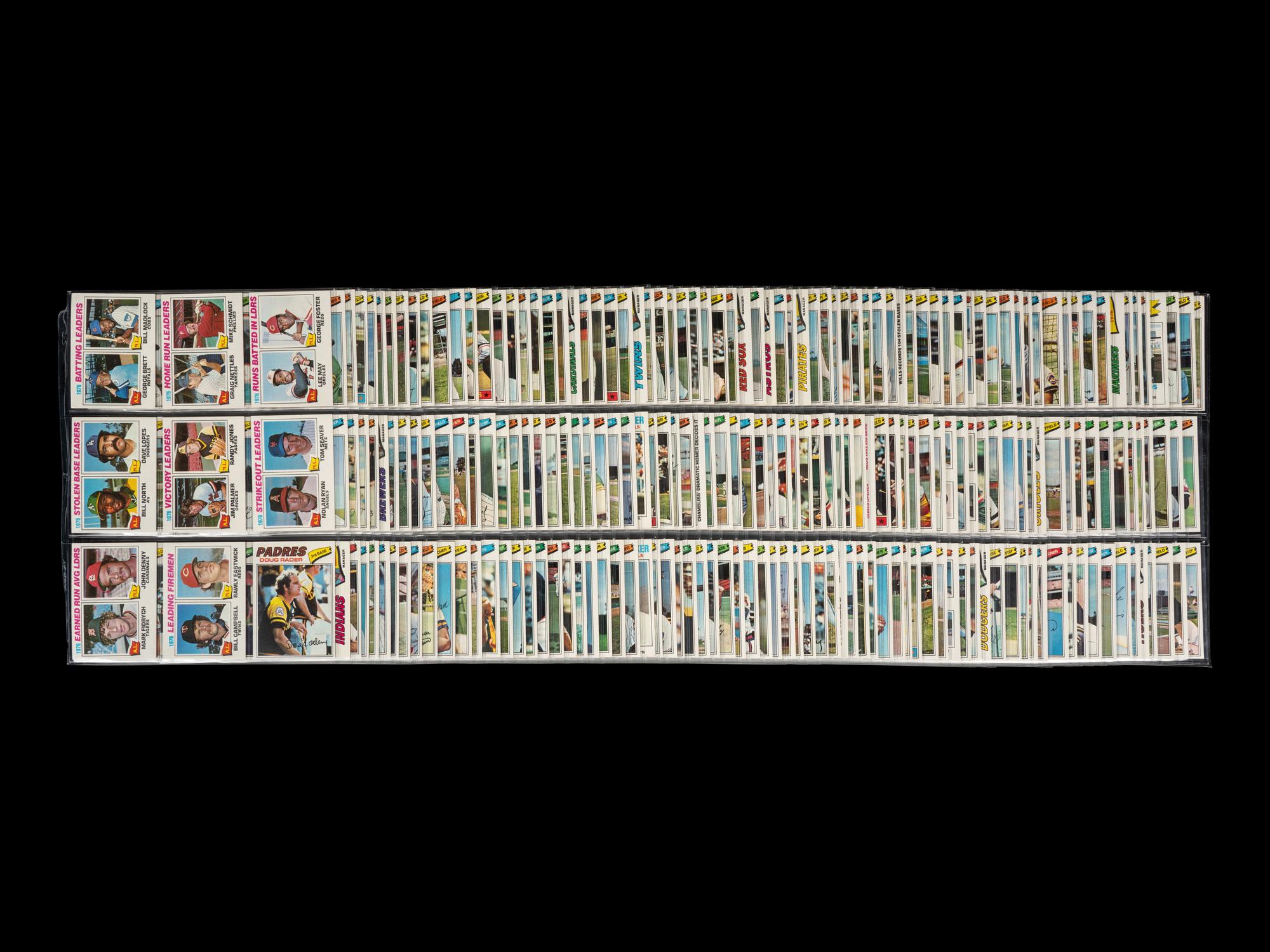A Complete Set of 1977 Topps Baseball Cards (660/660),