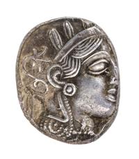 Ancient Greek, Athens (circa 450 BCE), Silver Tetradrachm — Silver Tetradrachm