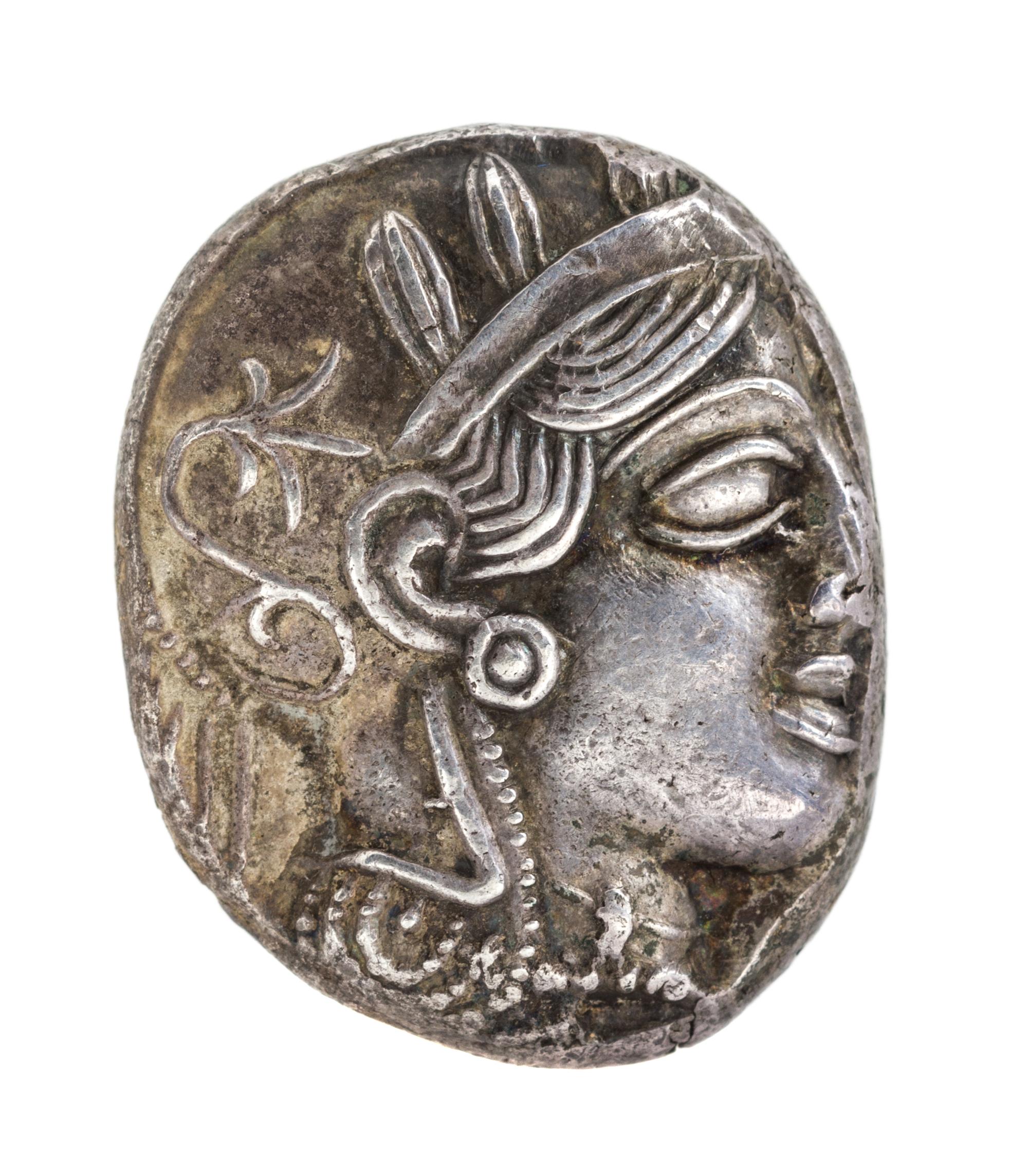 Ancient Greek, Athens (circa 450 BCE), Silver Tetradrachm — Silver Tetradrachm