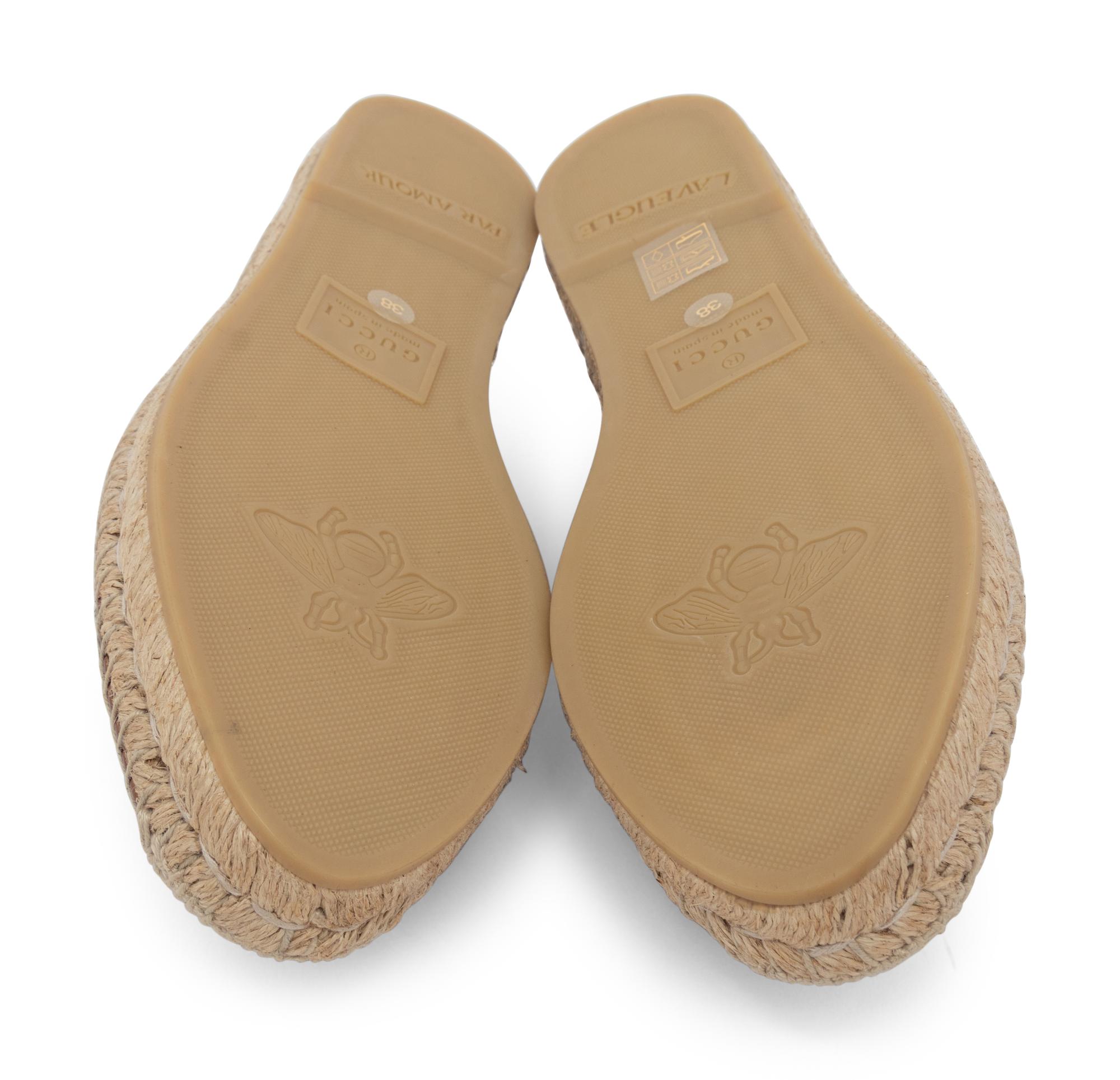 Gucci Unworn Espadrilles, Unworn