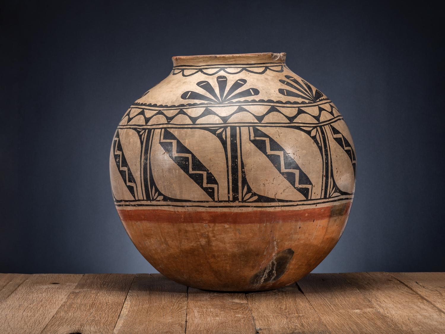 Cochiti Pottery Storage Jar