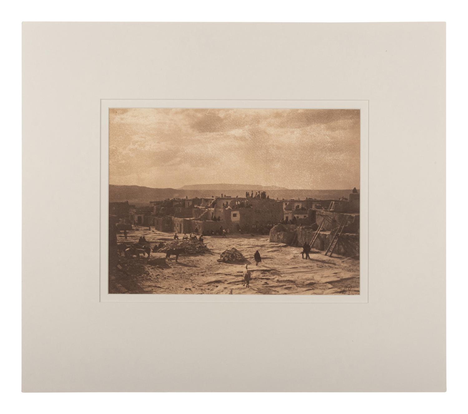 Edward S. Curtis (1868-1952) A Feast Day at Acoma, 1904
