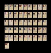 A Large Collection of 1989 Hoops Signed Autograph Basketball Cards (153)