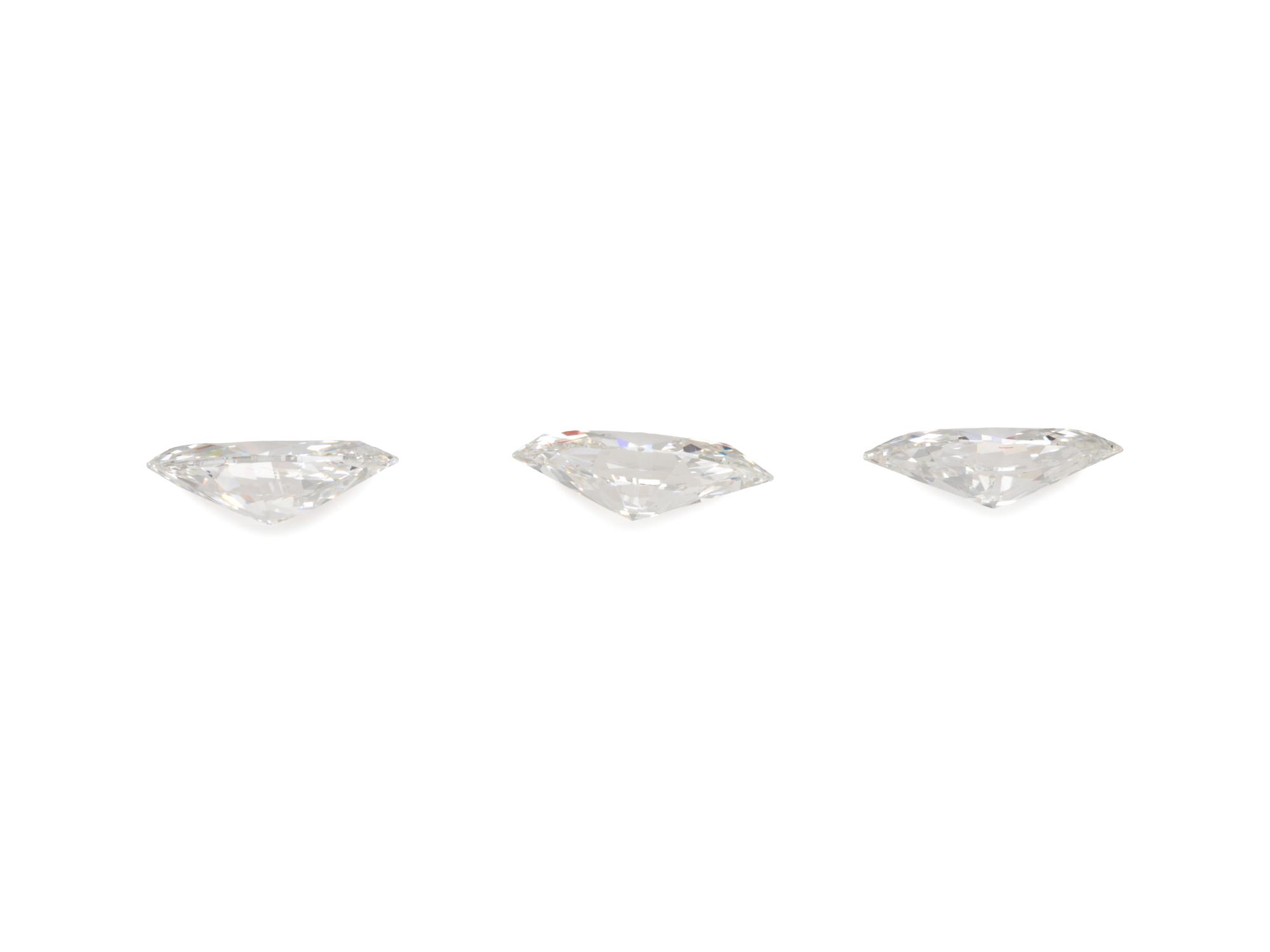 COLLECTION OF MARQUISE CUT DIAMONDS