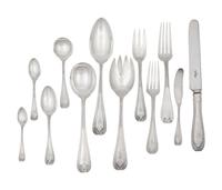 A Tiffany and Co. Silver Flatware Service