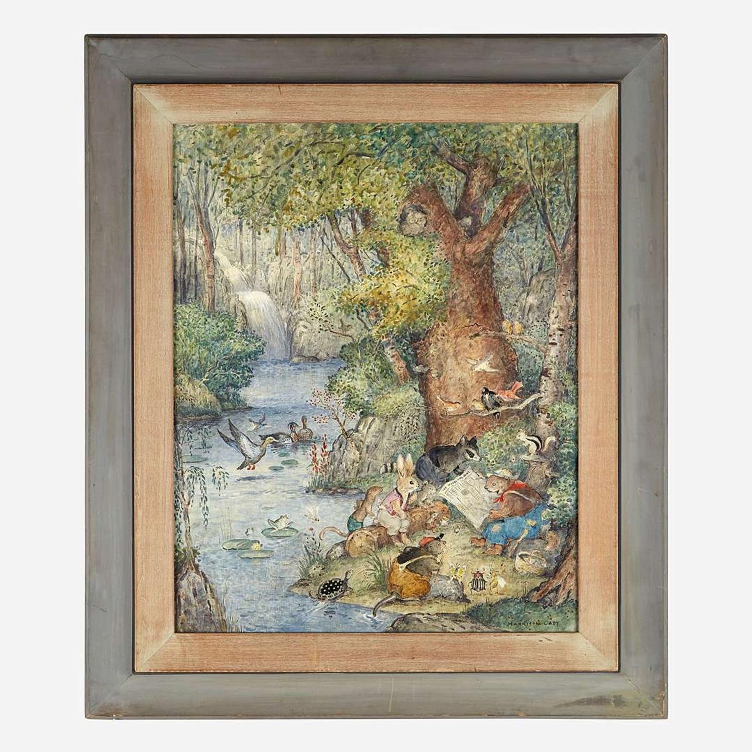 Harrison Cady (American, 1877–1970) The Morning Paper (Woodland News)