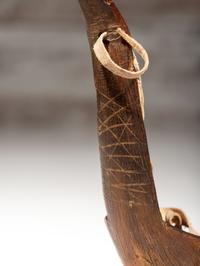 Plains Decorated Horn Ladle