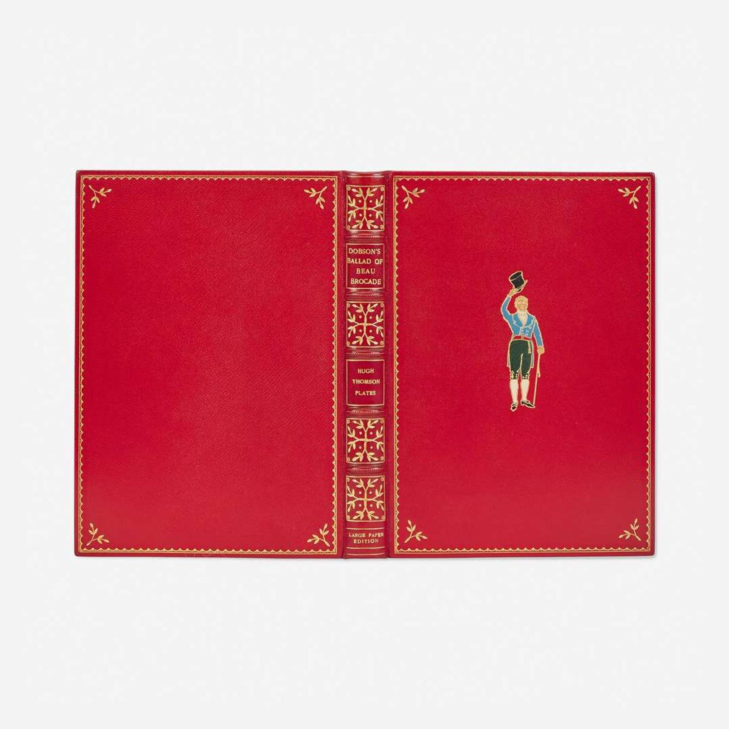 [Fine Bindings] [Bennett] Dobson, Austin The Ballad of Beau Brocade and other Poems of the XVIIIth Century