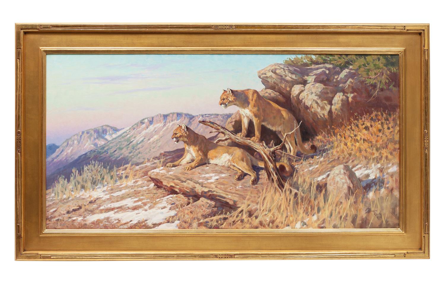 Two Cougars
