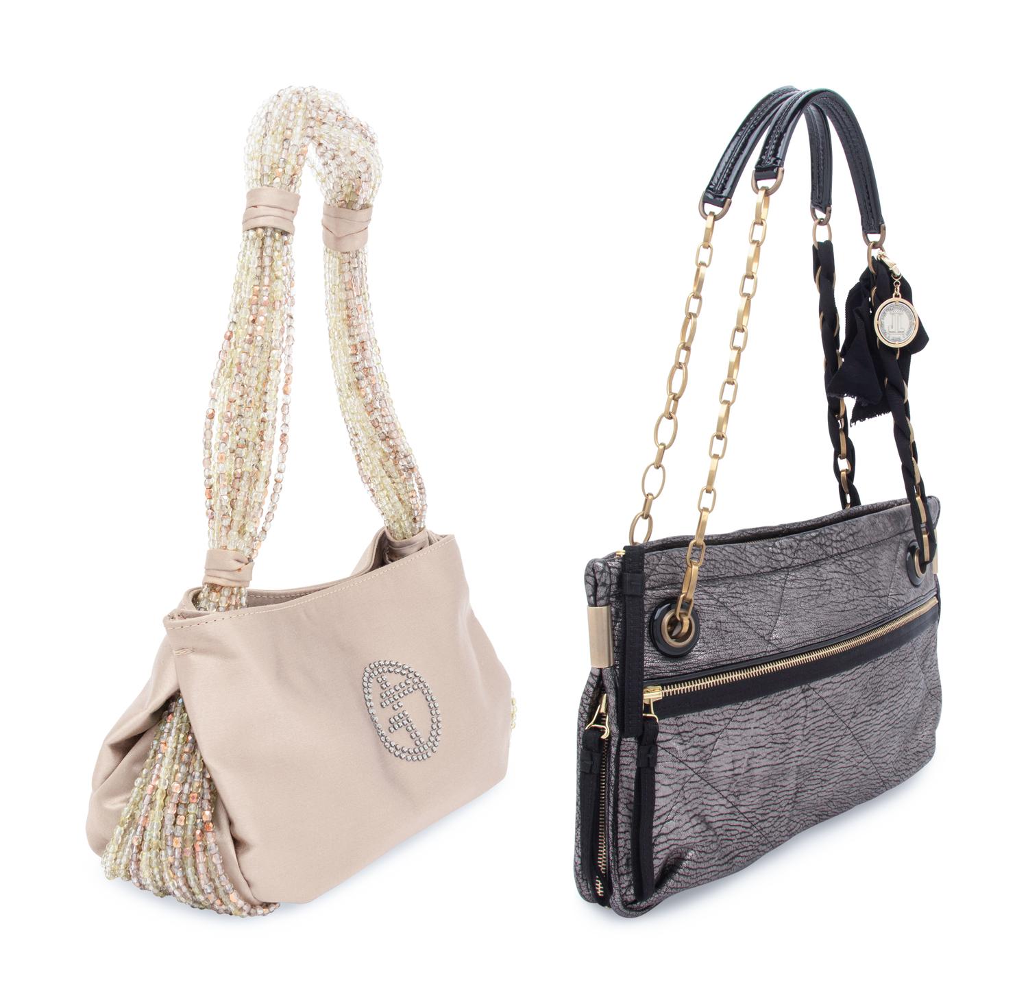 Lanvin & Armani, Two Handbags