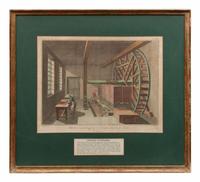 Three Color Engravings from a French Dyeing Manual