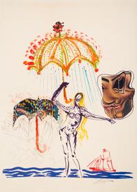 Salvador Dali, (Spanish, 1904-1989), Imaginations and Objects of the Future, 1975 (portfolio of 11)
