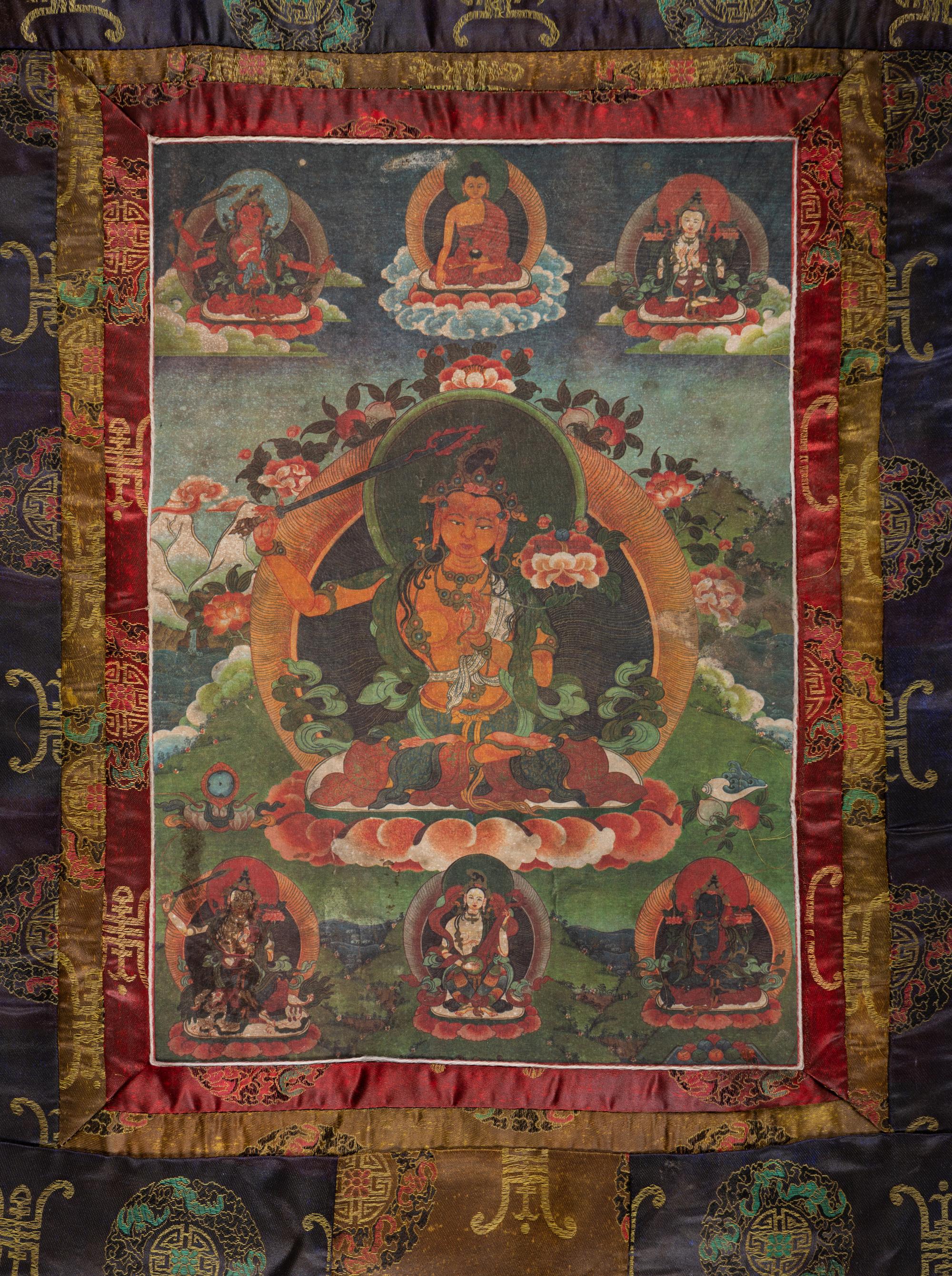 Four Tibetan Thangka