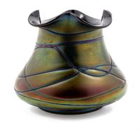 Austrian, Early 20th Century, Threaded Vase