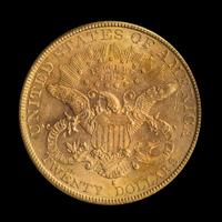 A United States 1880-S Liberty Head $20 Gold Coin