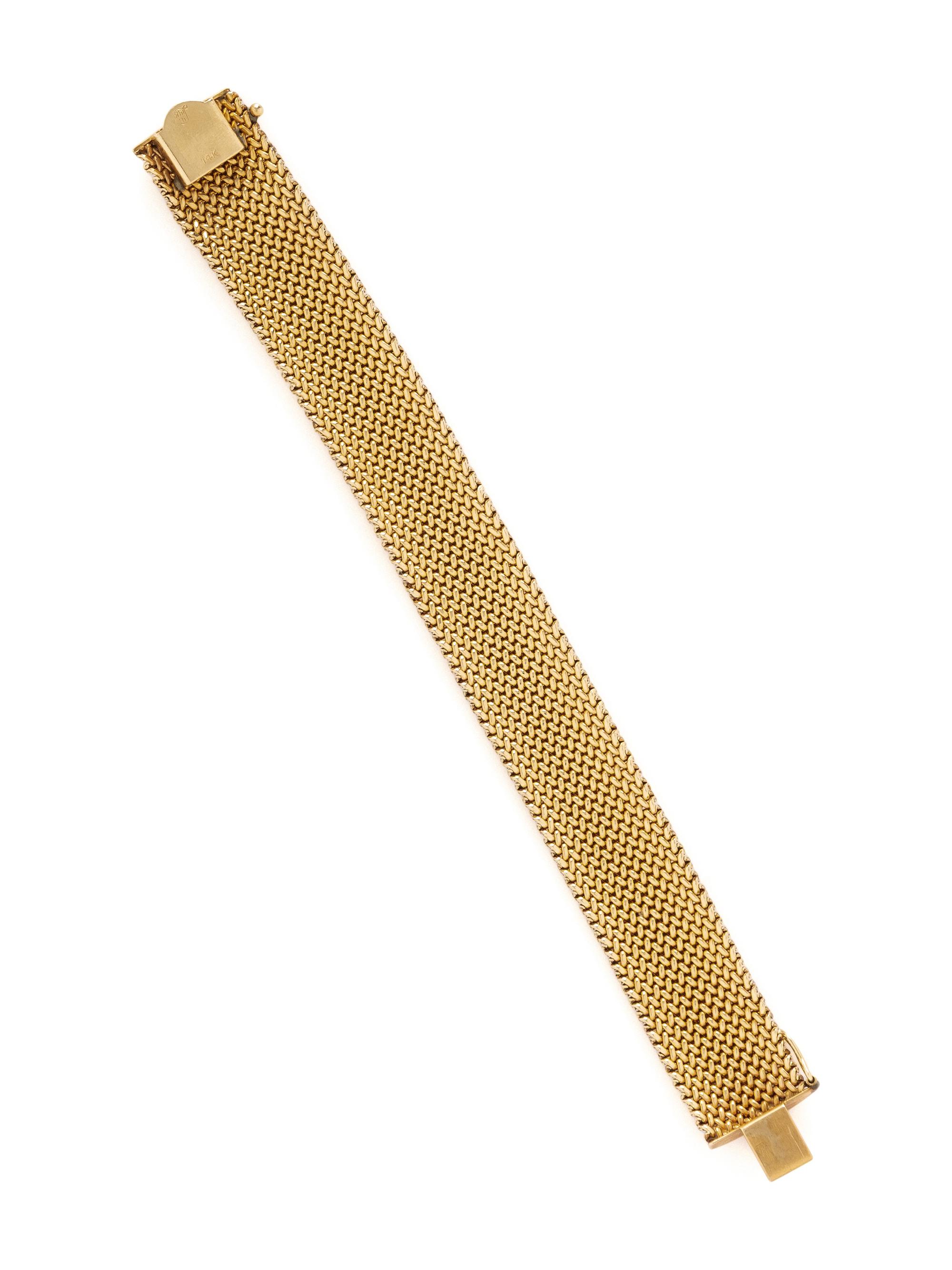 YELLOW GOLD BRACELET