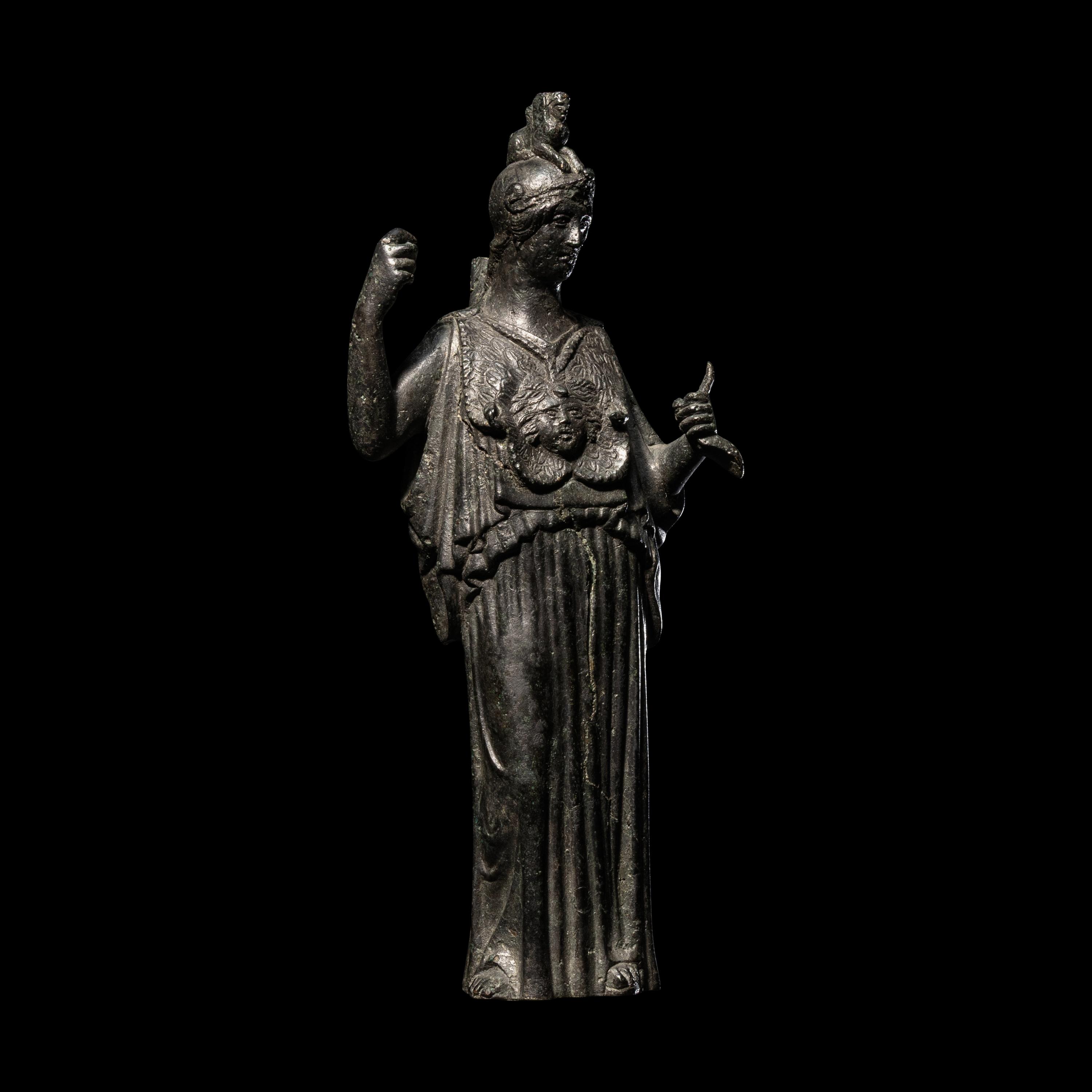 A Roman Bronze Athena