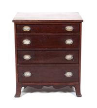 A George III Style Small Chest Height 27 inches.