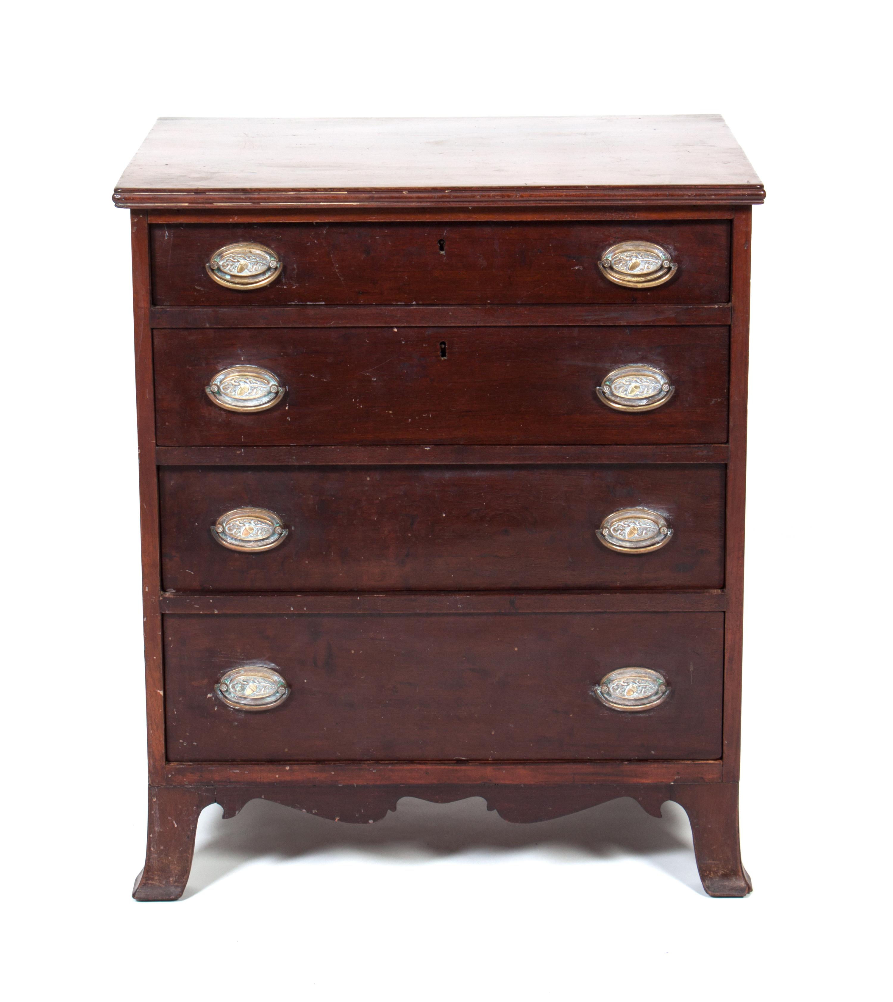 A George III Style Small Chest Height 27 inches.