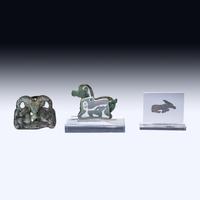 Three Eurasian Bronze Appliqués