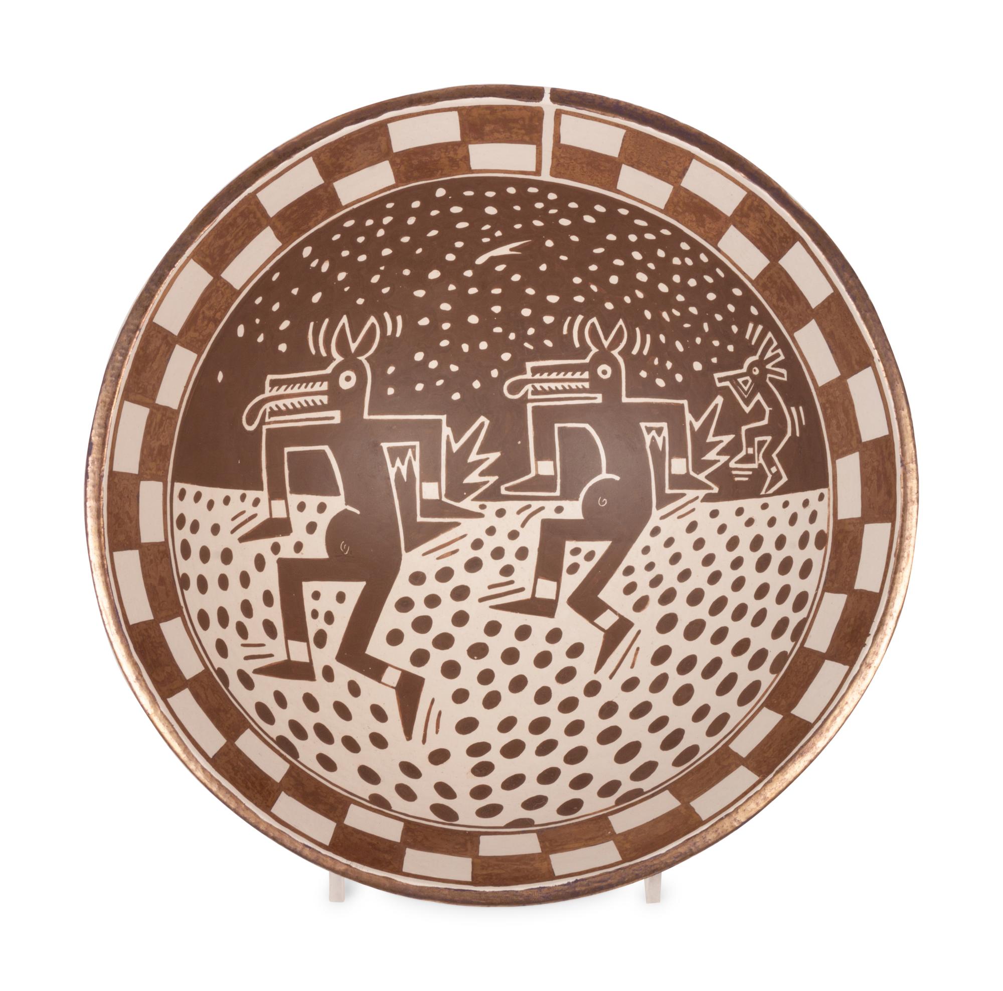 Pottery Bowl, Night Frolic
